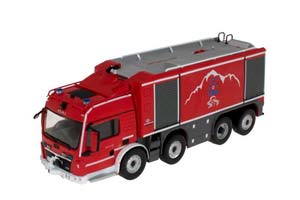 MAN TGS PROTEUS GEIE TMB FIRE DEPARTMENT RED/GRAY