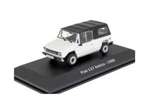 FIAT 127 AMICO 1980 WHITE/BLACK