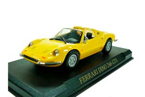 FERRARI 246 DINO GTS YELLOW FERRARI COLLECTION #7