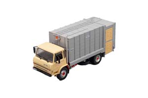 BERLIET GC 190 BENNE ORDURES MENAGERES (МУСОРОВОЗ) БЕЖЕВЫЙ С СЕРЫМ