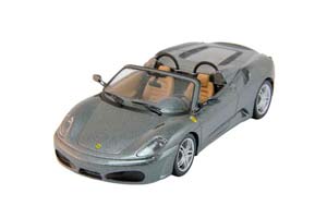 FERRARI F430 SPIDER GREY METALLIC (FERRARI COLLECTION #9)