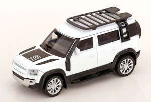 LAND ROVER DEFENDER 110 WHITE BLACK