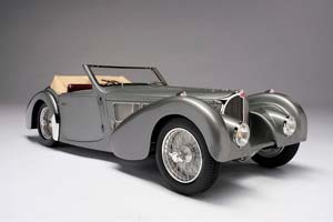 BUGATTI GANGLOFF TYPE 57 CABRIOLET 1930 SILVER