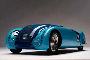 BUGATTI TYPE 57G TANK 1937 BLUE