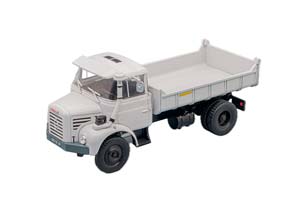 BERLIET L62 M3 TRUCK CASSONE RIBALTABILE 2-ASSI 1966 - MOVIMENTO TERRA, LIGHT GREY