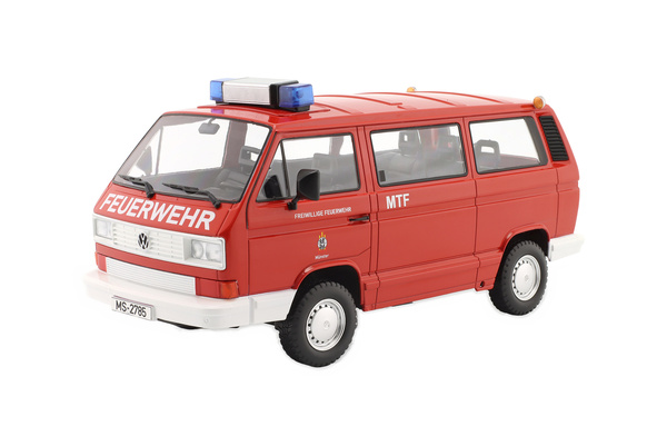 VW BUS T3 SYNCRO FIRE ENGINE MUENSTER 1987