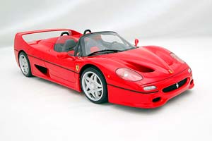 FERRARI F50 1995 RED LIMITED 99 PCS