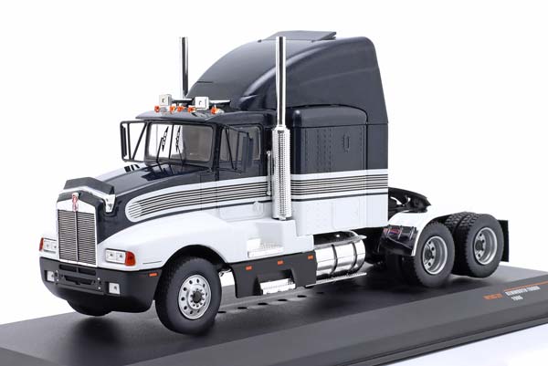 KENWORTH T600 A SZM YEAR 1986 BLACK / WHITE / КЕНВОРТ T600 СЕДЕЛЬНЫЙ ТЯГАЧ ЧЕРНЫЙ БЕЛЫЙ