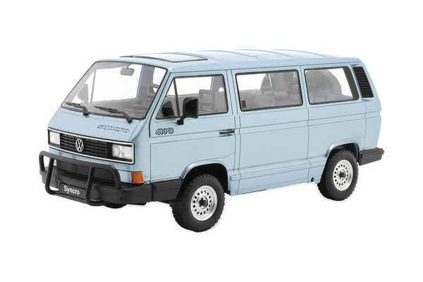 VW BUS T3 SYNCRO 1987 LIGHTBLUE-METALLIC