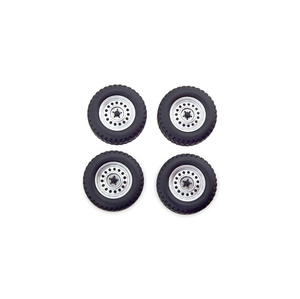 КОЛЕСА ДЛЯ МАСШТАБНОЙ МОДЕЛИ VW BUS T3 SYNCRO RIMS AND TYRES SET