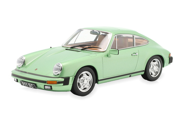 PORSCHE 911 SC COUPE 1978 LIGHT GREEN METALLIC