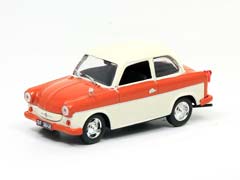 TRABANT P50 КРАСНЫЙ/БЕЖЕВЫЙ (С ЖУРНАЛОМ)