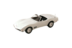 CHEVROLET CORVETTE C3 CONVERTIBLE 1969 WHITE