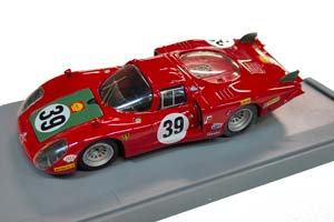 ALFA ROMEO 33/2 LUNGA 1968 LE MANS I.GIUNTI - N.GALLI #39