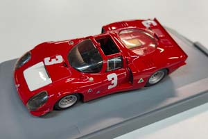 ALFA ROMEO 33/2 CORTA 1968 MUGELLO # 3 (БЕЗ ДВОРНИКА, БОКС С ТРЕЩИНОЙ)