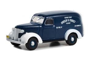 CHEVROLET PANEL TRUCK "GROCERY & MARKET DELIVERY" 1939 (ДЛИНА МОДЕЛИ 6-10 СМ)