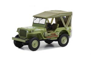 JEEP WILLYS MB 4X4 "U.S. ARMY" 1945 (ДЛИНА МОДЕЛИ 6-10 СМ)