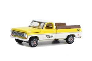 FORD F-100 "FARM TO TABLE FRESH PICKED LEMONS" 1967 (ДЛИНА МОДЕЛИ 6-10 СМ)