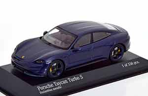 PORSCHE TAYCAN TURBO S 2019 BLUEMETALLIC