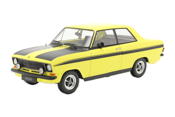 OPEL KADETT B SPORT 1973 YELLOW BLACK