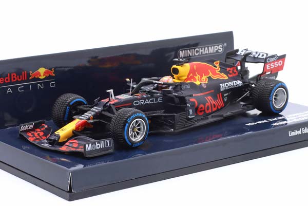 RED BULL RB16B WINNER GP BELGIUM WORLD CHAMPION 2021