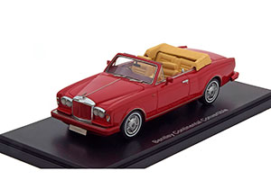 BENTLEY CONTINENTAL CONVERTIBLE 1985 RED
