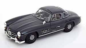 MERCEDES 300 SL GULLWING 1955 DARK GREY / МЕРСЕДЕС 300 КРЫЛО ЧАЙКИ СЕРЫЙ