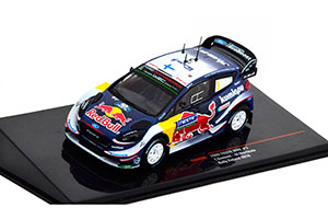 FORD FIESTA WRC #3 "RED BULL" SUNINEN - MARKKULA RALLY FINLAND 2018, WHITE / BLUE
