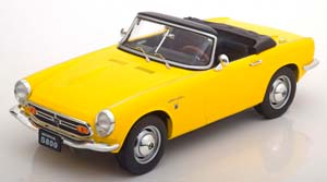 HONDA S800 SPIDER SOFT-TOP OPEN 1966, YELLOW