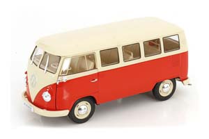 VW VOLKSWAGEN T1 MINIBUS 1963, RED CREAM