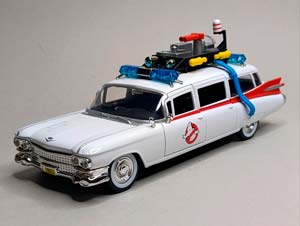 CADILLAC ECTO 1 GHOSTBUSTERS 1984 JADA 1:24