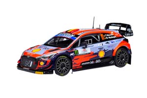 HYUNDAI I20 COUPE WRC #11 HYUNDAI SHELL MOBIS WRT NEUVILLE/WYDAEGHE 3 МЕСТО RALLY CROATIA 2021