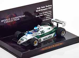 WILLIAMS TAG FW08 WORLD CHAMPION 1982 DIRTY VERSION