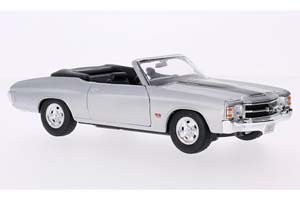 CHEVROLET CHEVELLE SS 45 CONVERTIBLE 1971, SILVER