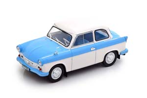 TRABANT P 50 1958 WHITE/LIGHT BLUE