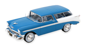 CHEVROLET BEL AIR NOMAD 1956 TURQUOISE WHITE