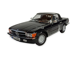 MERCEDES 300 SL (R107) BLACK PEARL 1:18 NOREV