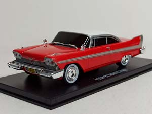 PLYMOUTH FURY 1958 "CHRISTINE" EVIL VERSION 1:43
