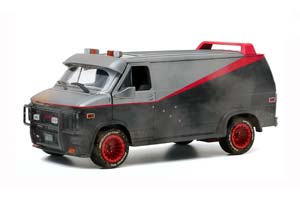 GMC VANDURA (ФУРГОН) 1983 С ПУЛЕВЫМИ ПОВРЕЖДЕНИЯМИ (ИЗ ТЕЛЕСЕРИАЛА "КОМАНДА А")