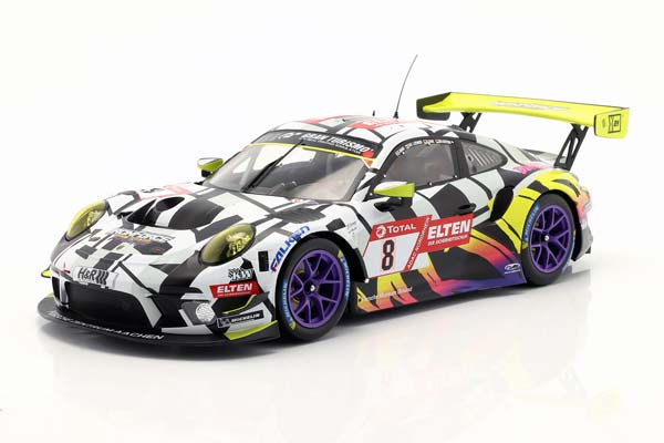 PORSCHE 911 GT3 R NO 8 24H NUERBURGRING 2019 IRON FORCE