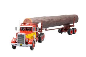 PETERBILT 281 GILCHRIST TIMBER RED/BROWN / ПИТЕРБИЛТ ГИЛХРИСТ ТИМБЕР