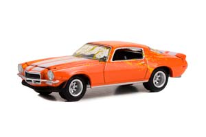 CHEVROLET CAMARO Z28 1971 (ИЗ Т/C ОСТАТЬСЯ В ЖИВЫХ) (ДЛИНА МОДЕЛИ 6-10 СМ)