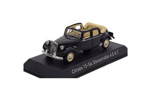 CITROEN TRACTION 15 SIX DECOUVRABLE A.E.A.T 1951 BLACK