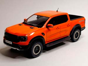FORD RAPTOR RANGER - 2023 ORANGE 1:18 MCG
