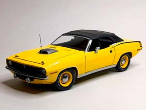 PLYMOUTH HEMI CUDA 1970 LEMON TWIST 1:18 ACME/GMP