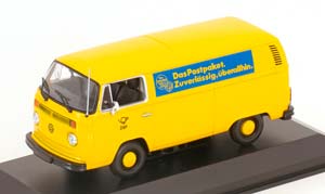 VW VOLKSWAGEN T2 GERMAN POSTAL SERVICE 1972 YELLOW
