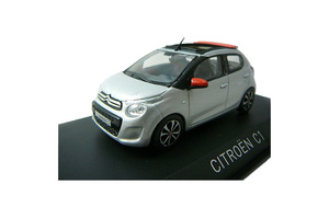 CITROEN C1 AIRSCAPE 2014 GALLIUM GRAY/AGRUME RED MATT