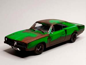 DODGE CHARGER 1969 (RAT LOOK STYLING) 1:18