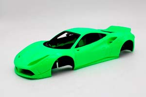 FERRARI 488 LUMINOUS GREEN 02/10 (ЛИМИТ 10/50)
