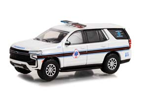 CHEVROLET TAHOE BLOOMING GROVE VOLUNTEER AMBULANCE CORPS PARAMEDIC-WASHINGTONVILLE, NEW YORK 2021 (ДЛИНА МОДЕЛИ 6-10 СМ)